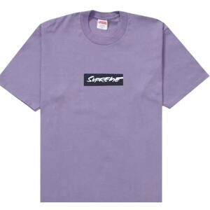 Supreme Futura Box Logo Purple T-Shirt*NEW in BAG*Size M